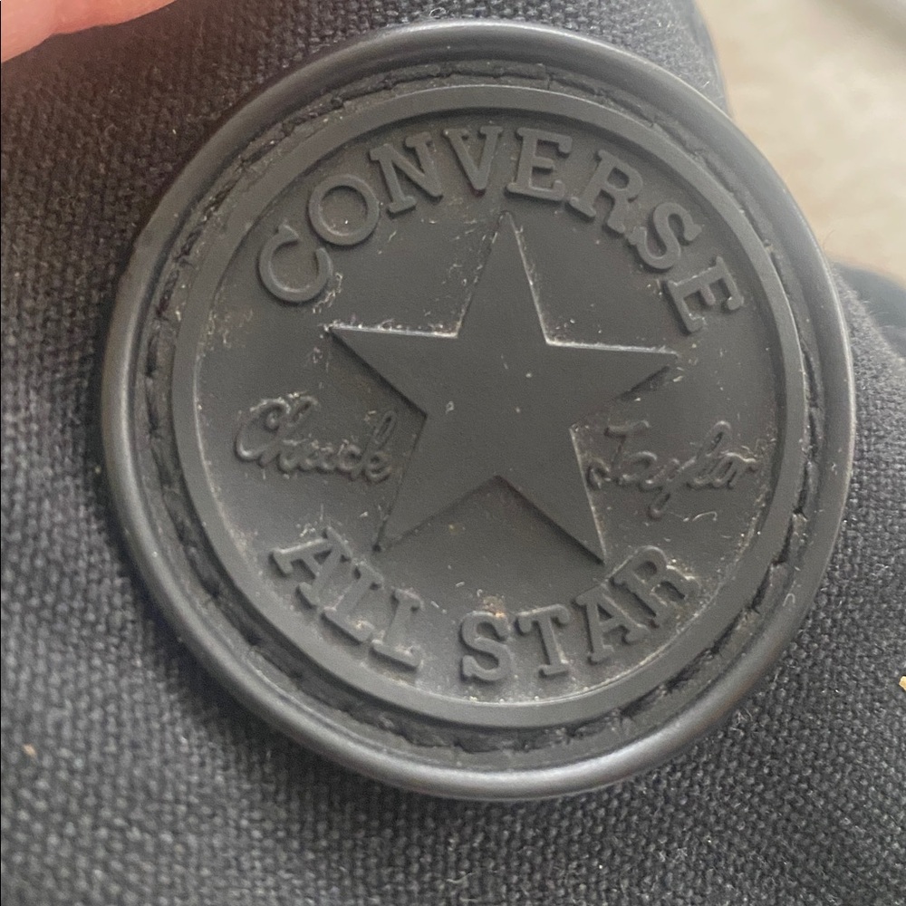 Converse black on black  High-Top Sneakers - Picture 2 of 6